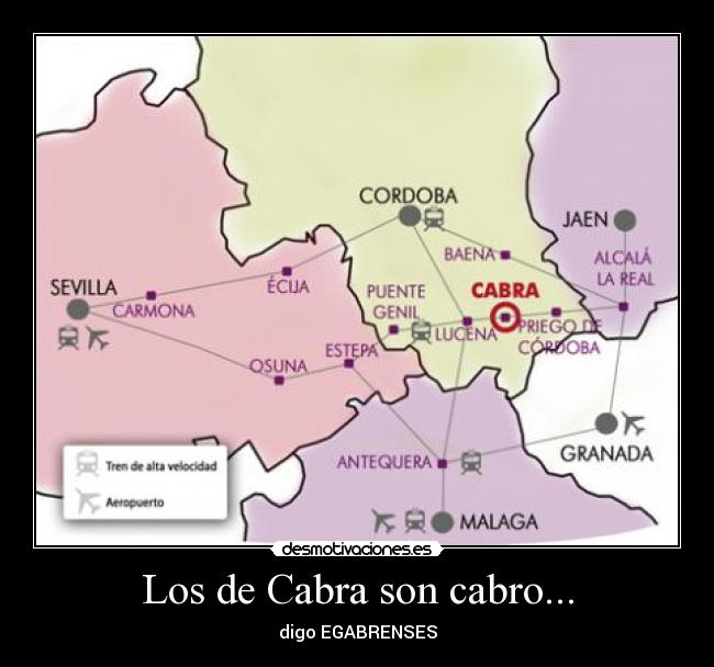Los de Cabra son cabro... - digo EGABRENSES