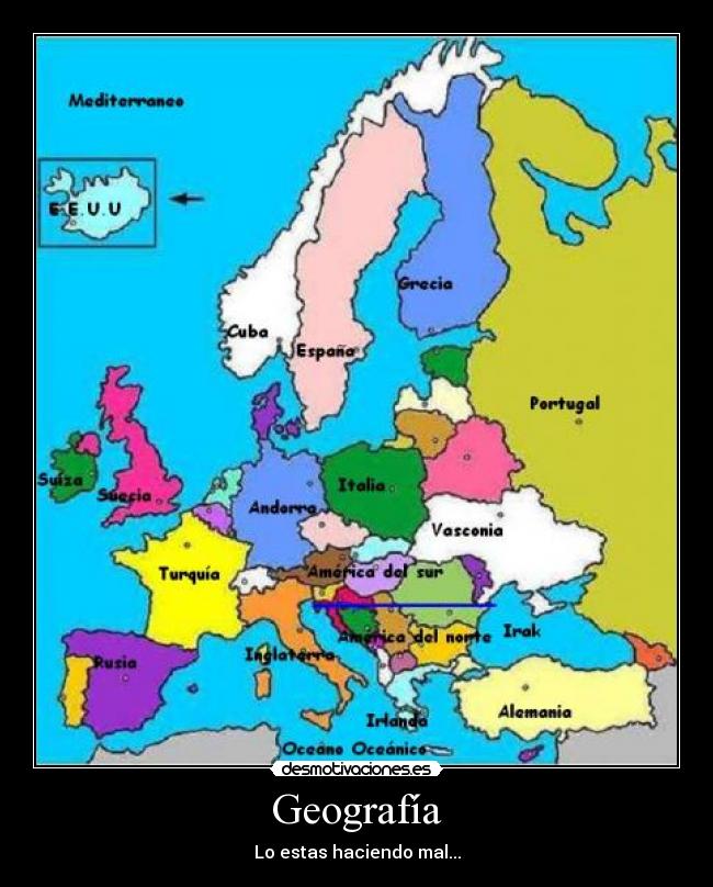 Geografía - Lo estas haciendo mal...