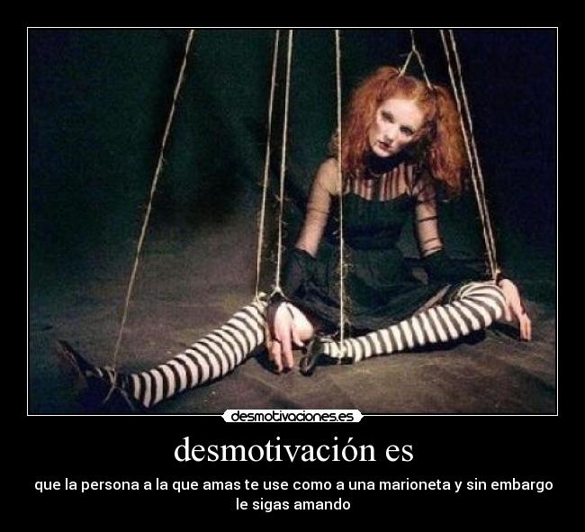 desmotivación es -