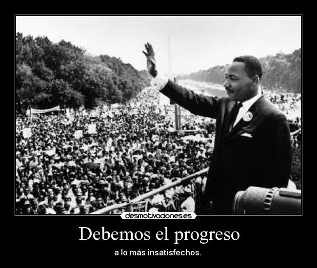 Debemos el progreso - 