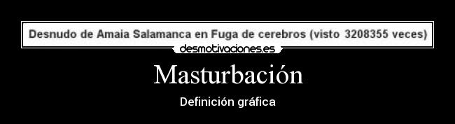 Masturbación - 