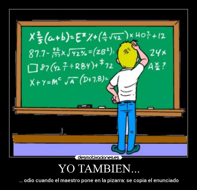 YO TAMBIEN... -