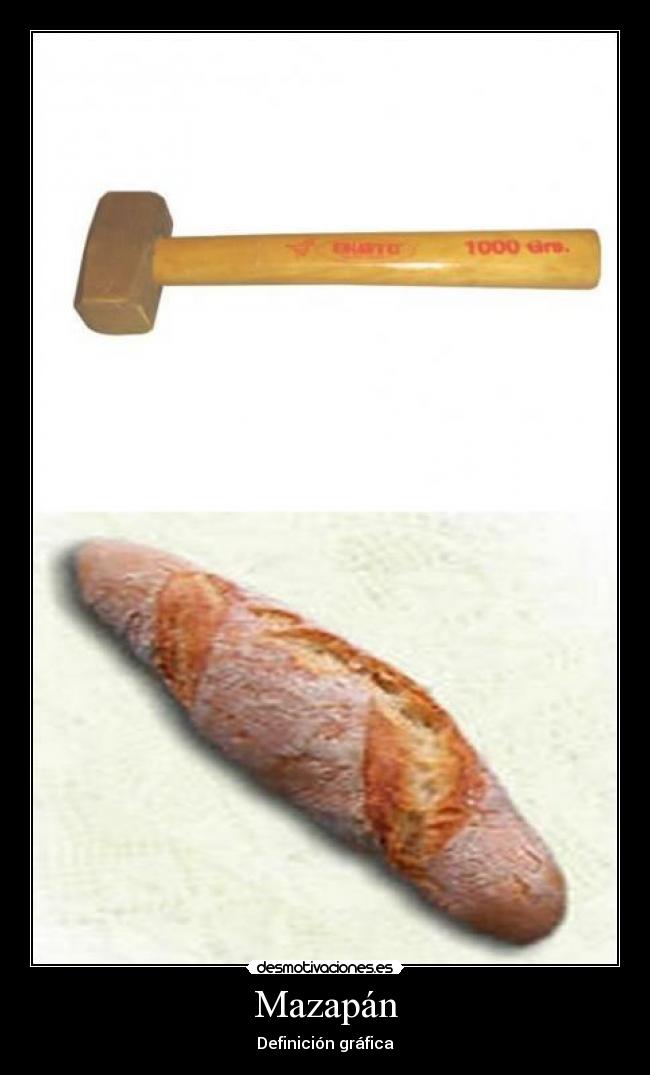 Mazapán - Definición gráfica