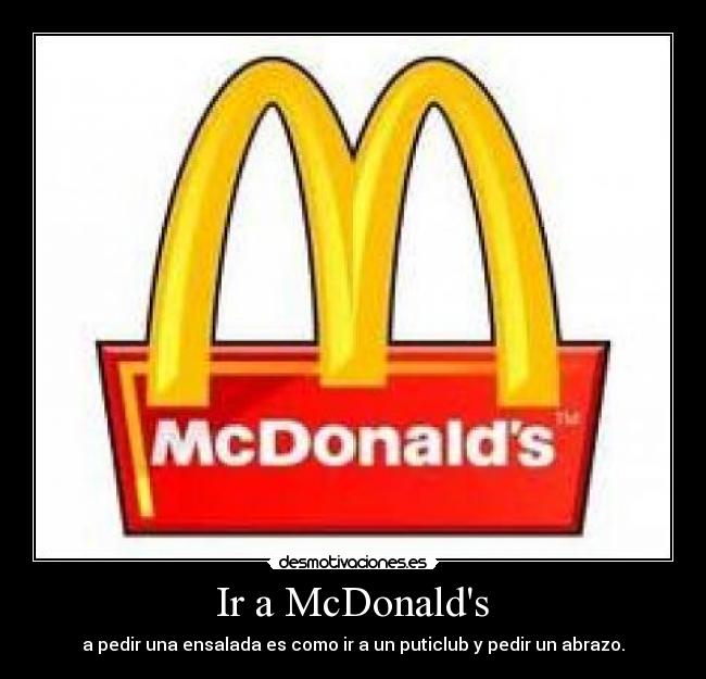  Ir a McDonalds  - 