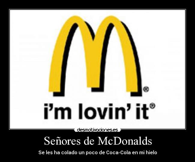 carteles mcdondalds desmotivaciones