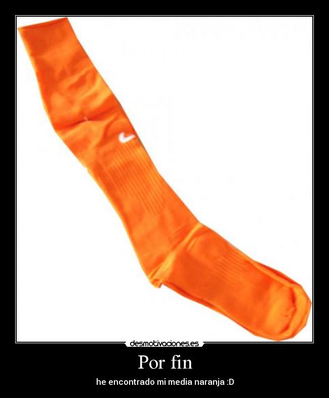 Por fin - he encontrado mi media naranja :D