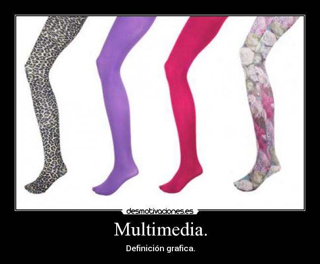 Multimedia. - Definición grafica.