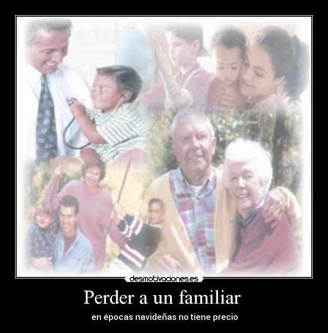 Perder a un familiar -