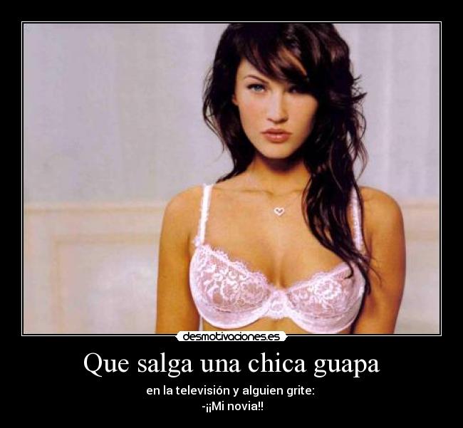 Que salga una chica guapa - 