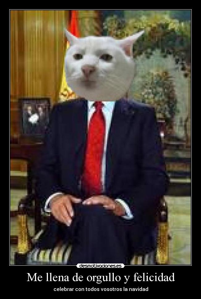 Me llena de orgullo y felicidad - celebrar con todos vosotros la navidad