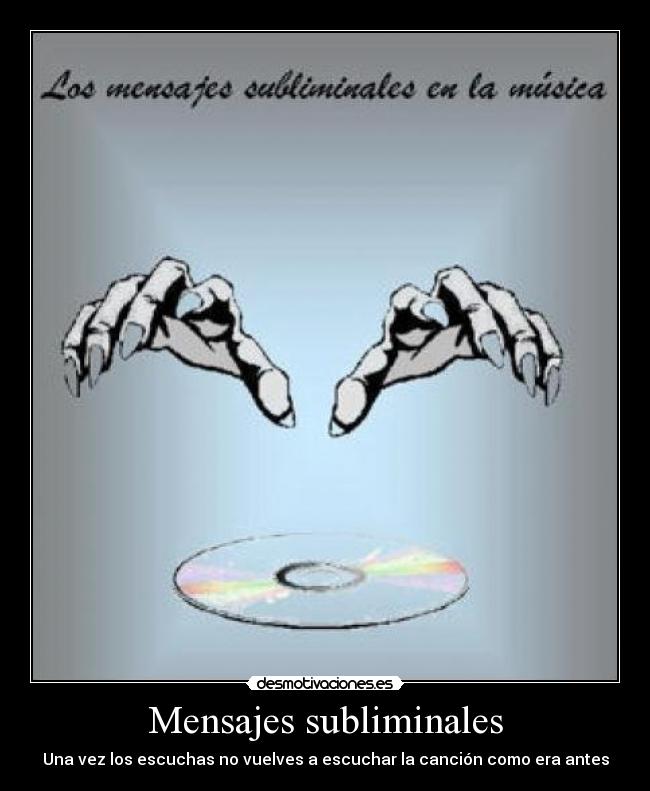 Mensajes subliminales -