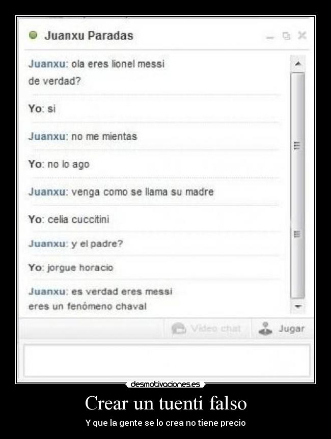 carteles tuenti messi tuenti falso vacilar desmotivaciones