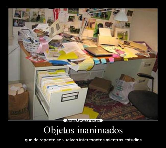 Objetos inanimados -