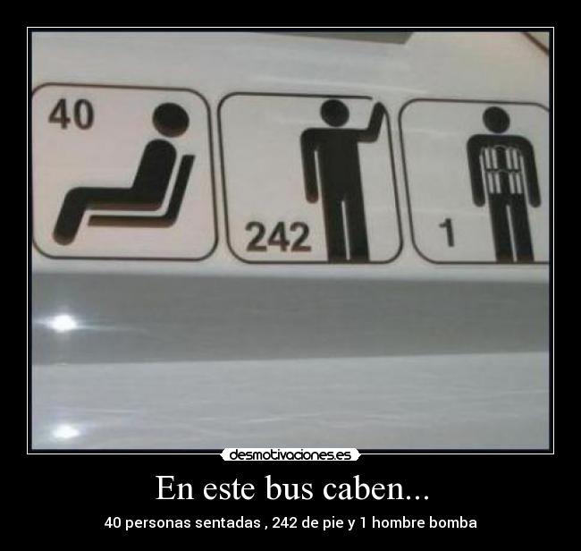 En este bus caben... -