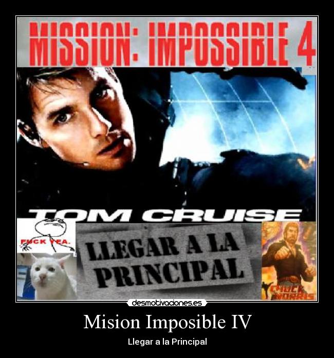 carteles imposible desmotivaciones