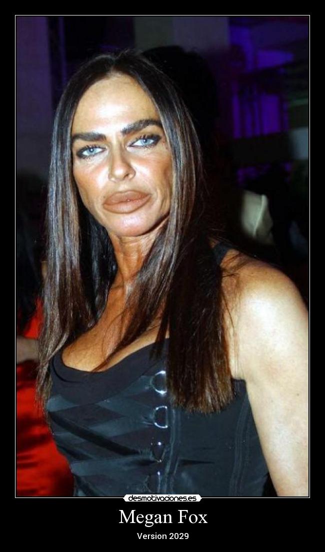 carteles megan fox desmotivaciones