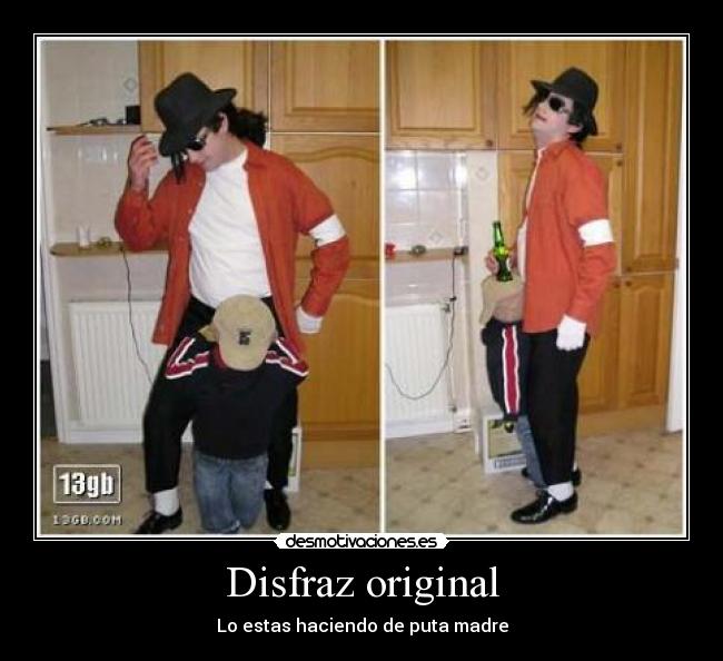 Disfraz original -