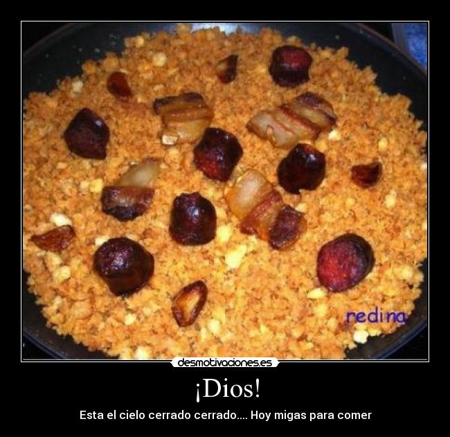 ¡Dios! -