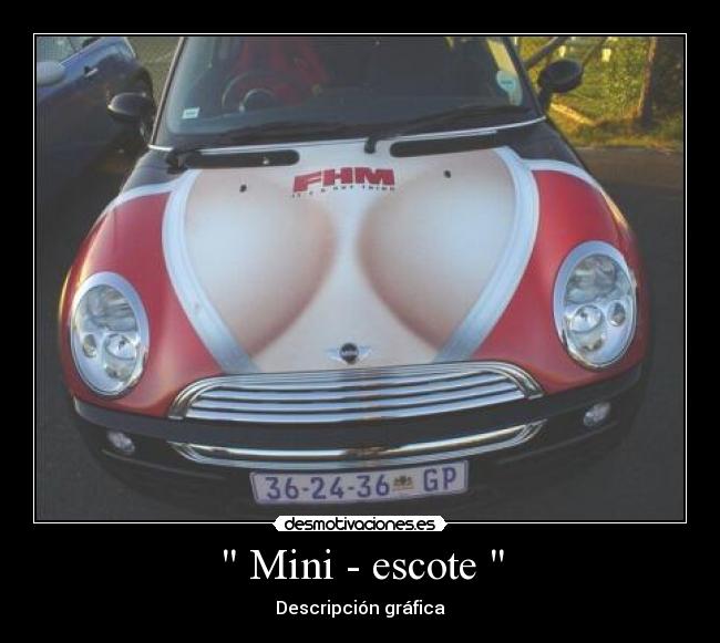 Mini - escote - Descripción gráfica