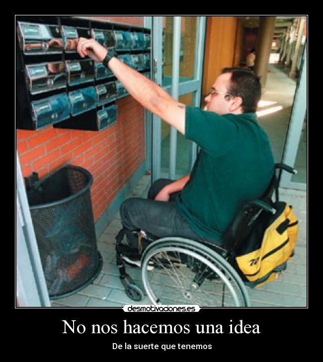 No nos hacemos una idea - De la suerte que tenemos