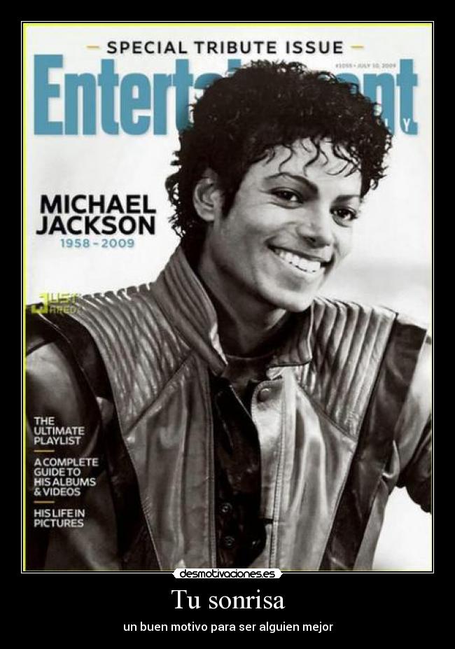 Tu sonrisa - un buen motivo para ser alguien mejor