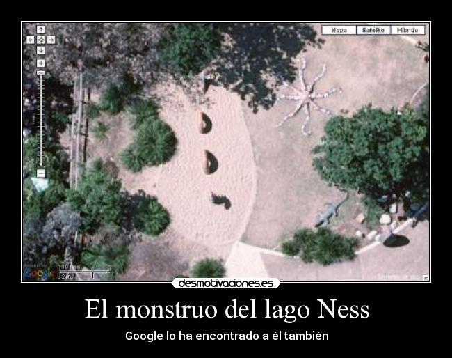 El monstruo del lago Ness - Google lo ha encontrado a él también