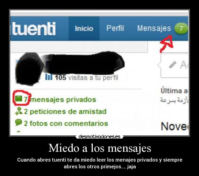 Miedo a los mensajes - 