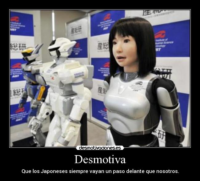 carteles robots personas desmotivaciones