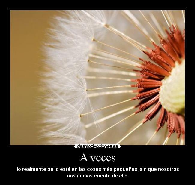 A veces -