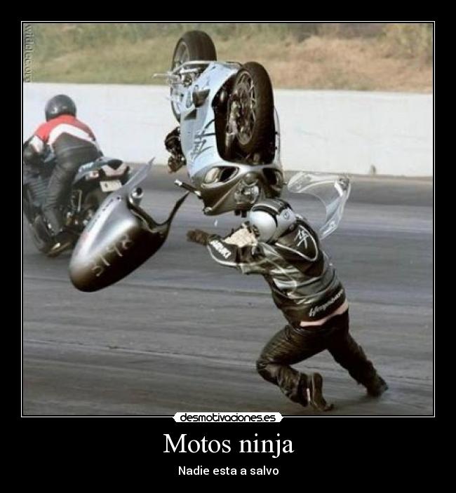 Motos ninja - Nadie esta a salvo