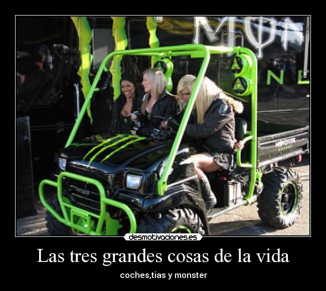 Las tres grandes cosas de la vida -