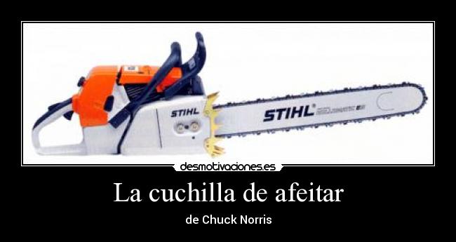 La cuchilla de afeitar - 