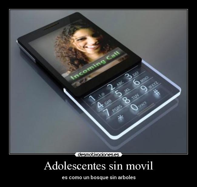 Adolescentes sin movil -