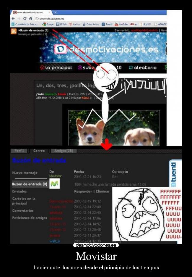 Movistar - haciéndote ilusiones desde el principio de los tiempos