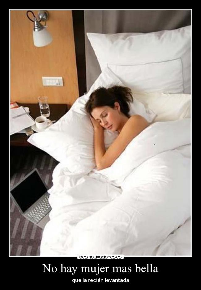 carteles mujer mujer bella desmotivaciones