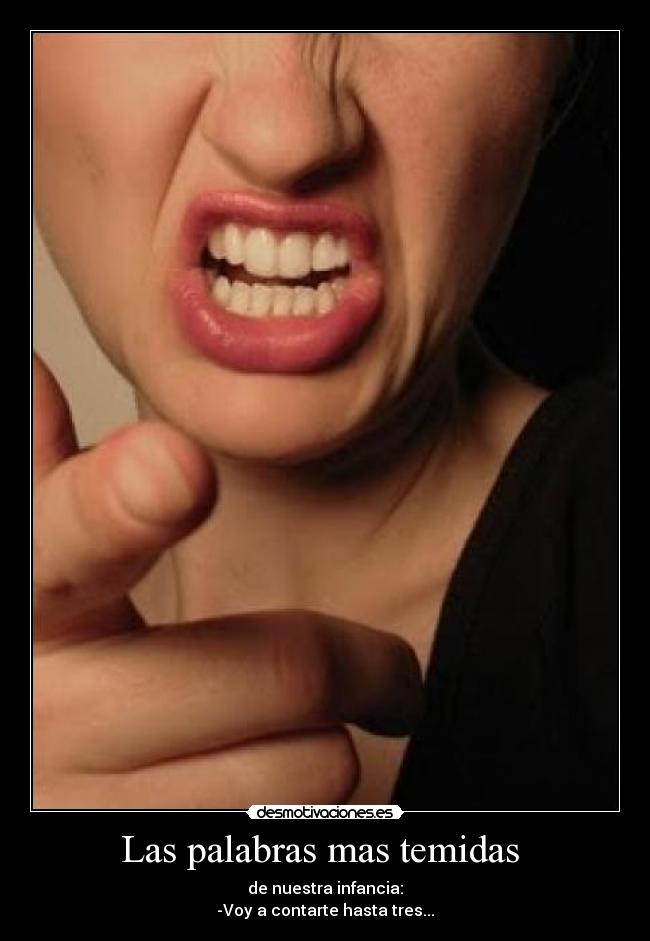 Las palabras mas temidas -
