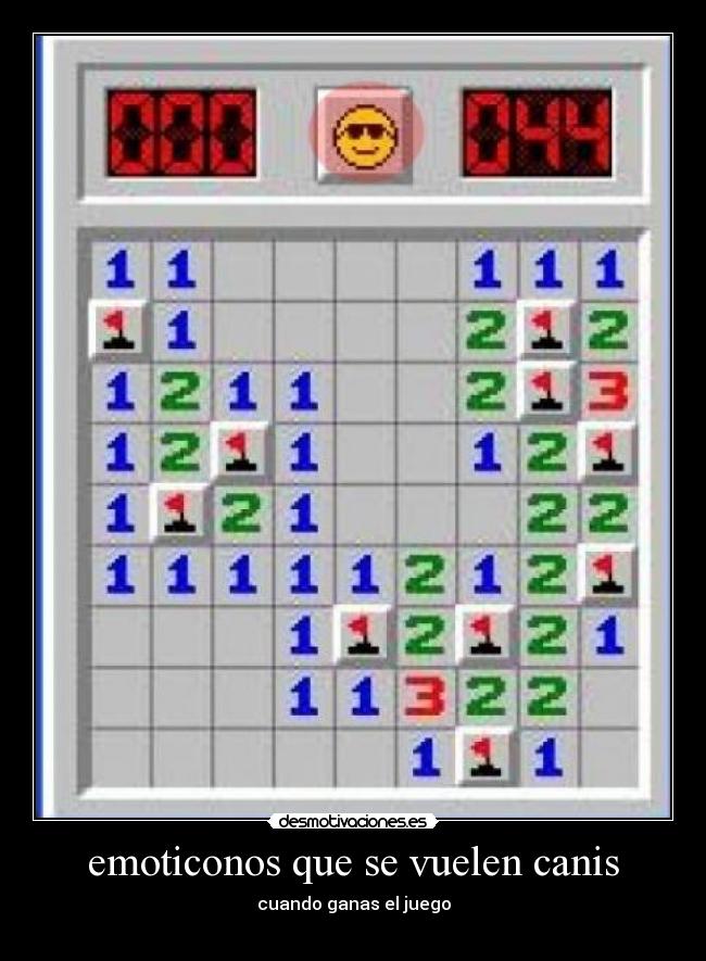 emoticonos que se vuelen canis - cuando ganas el juego
