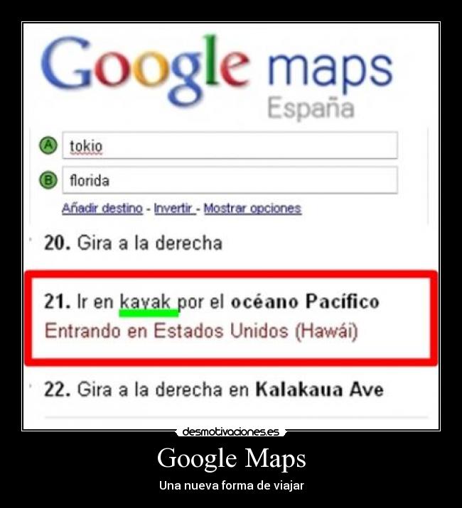 Google Maps - Una nueva forma de viajar