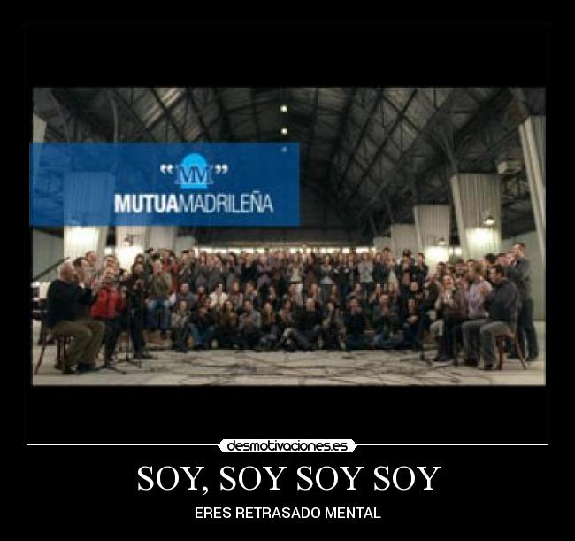 carteles lostontosdemutuamadrilena desmotivaciones