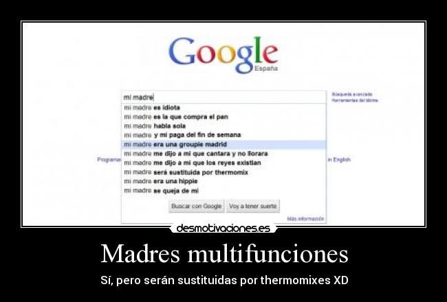 Madres multifunciones - 