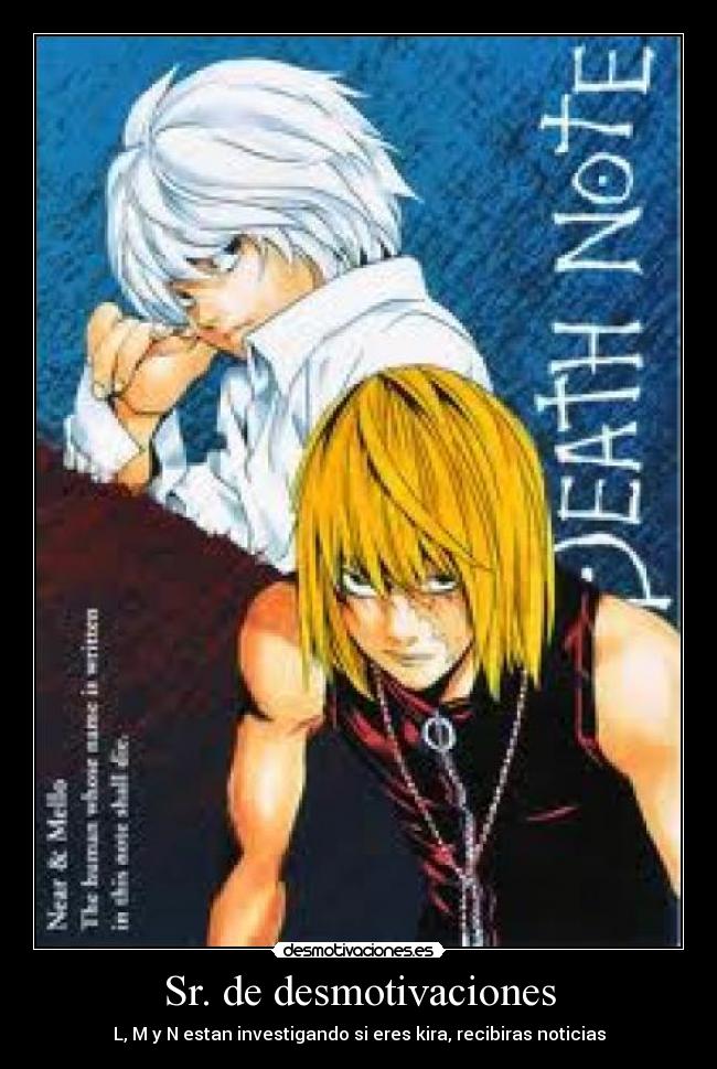 Sr. de desmotivaciones -