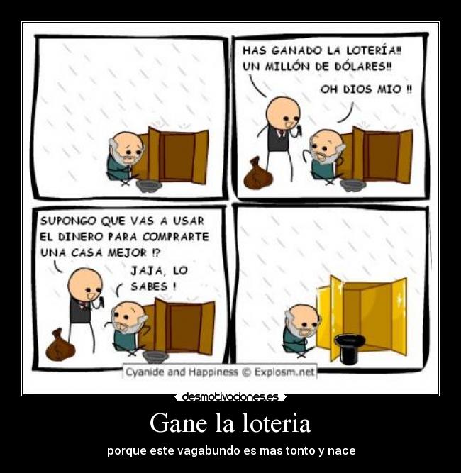 Gane la loteria -