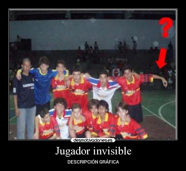 Jugador invisible - DESCRIPCIÓN GRÁFICA