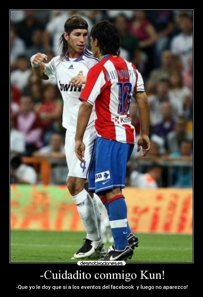 -Cuidadito conmigo Kun! - -Que yo le doy que si a los eventos del facebook y luego no aparezco!