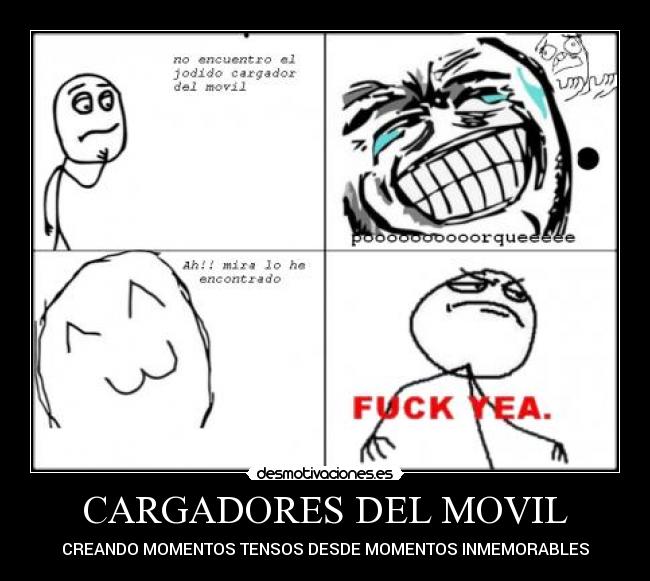 CARGADORES DEL MOVIL - CREANDO MOMENTOS TENSOS DESDE MOMENTOS INMEMORABLES