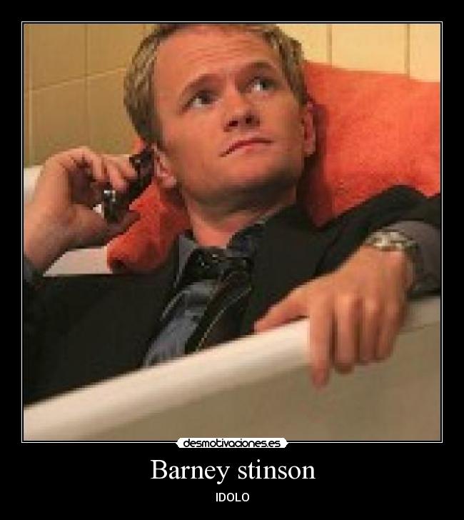 Barney stinson -