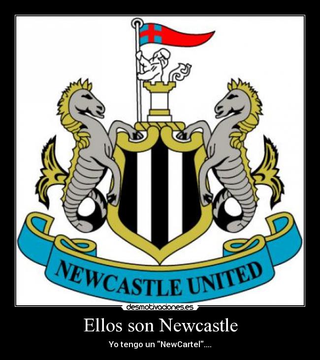 Ellos son Newcastle - Yo tengo un NewCartel....