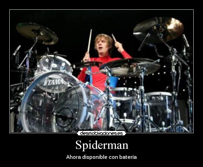 Spiderman - Ahora disponible con batería