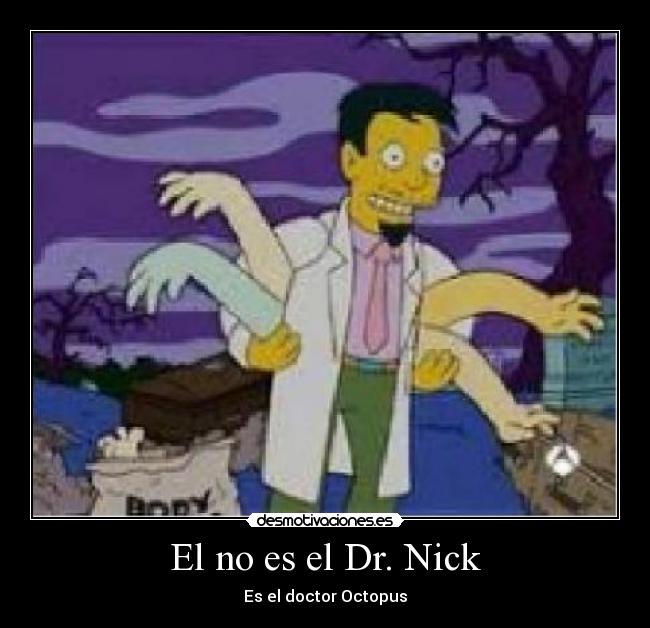 carteles nick simpson desmotivaciones