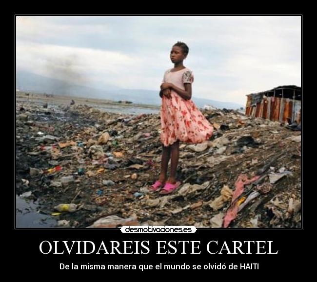 OLVIDAREIS ESTE CARTEL -